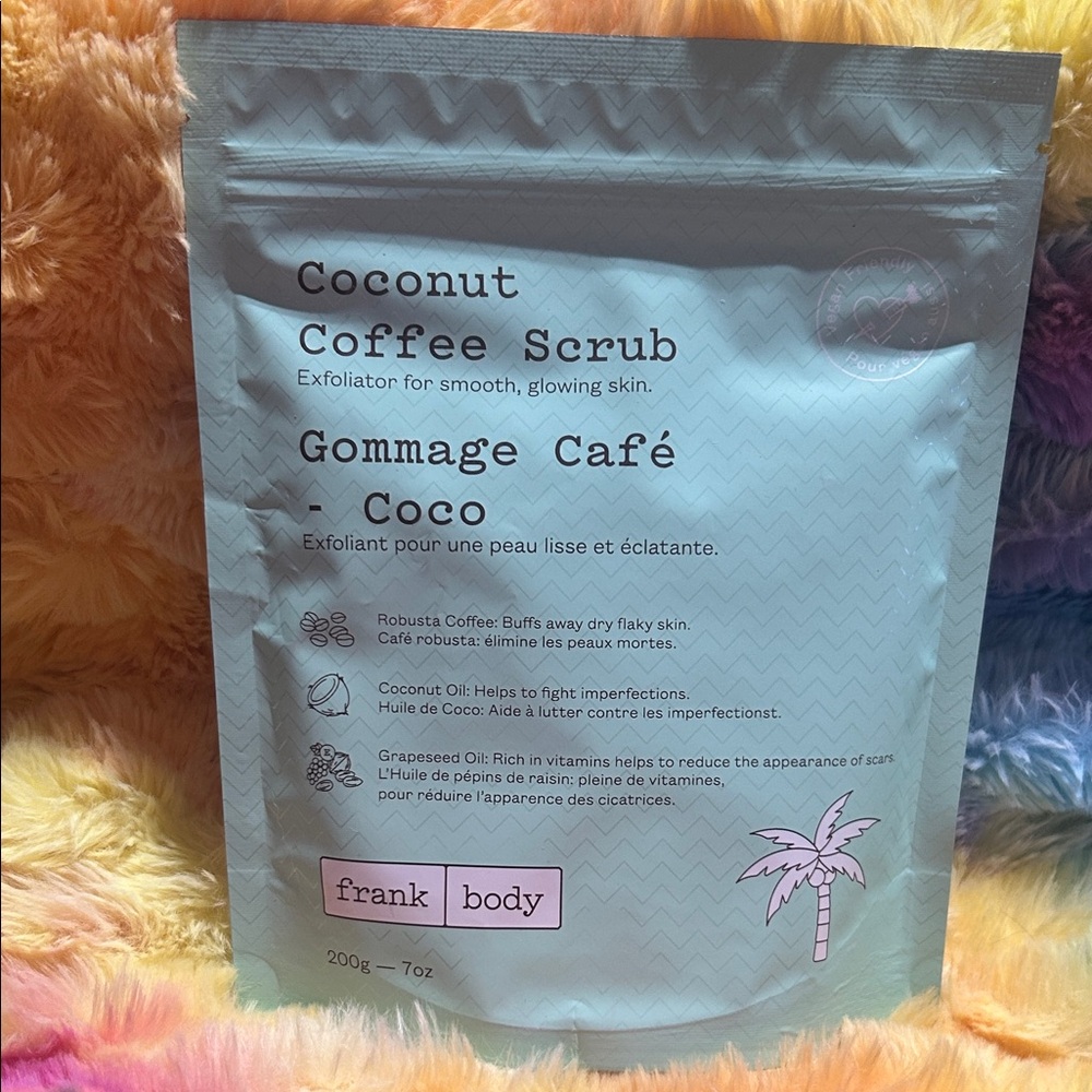 Frank Body Coconut Coffee Scrub - Sealed